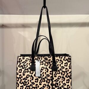 Haircalf Tote- NEW! Lining is Poly. Sophisticated! Dress up or wear with jeans-